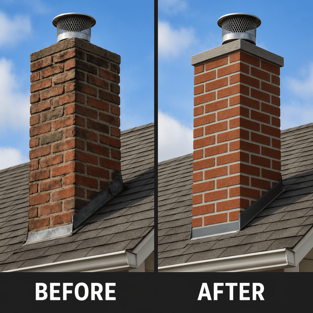 Masonry Before and After