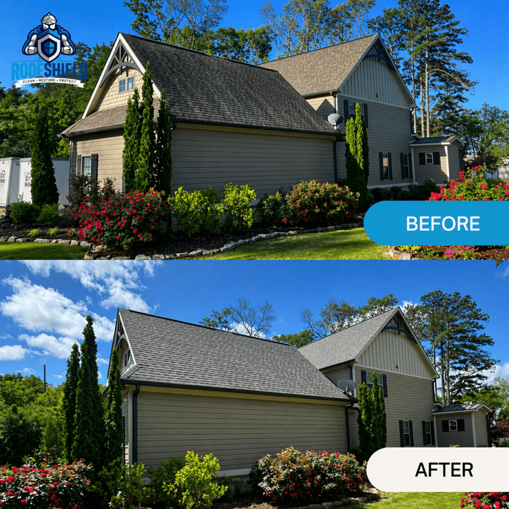 Roof Shield Before & After